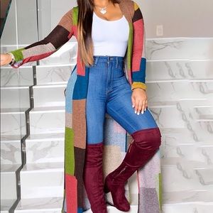 Colorblock Cardigan